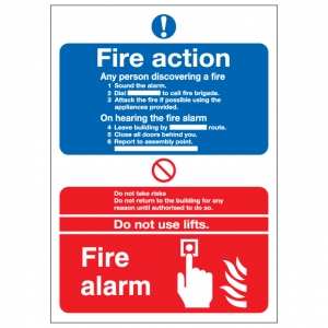 Fire Action Notice Fire Alarm