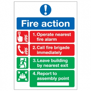 Fire Action Notice