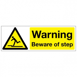 Warning Beware Of Step