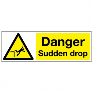 Danger Sudden Drop