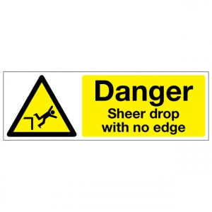 Danger Sheer Drop With No Edge