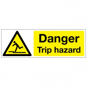 Danger Trip Hazard