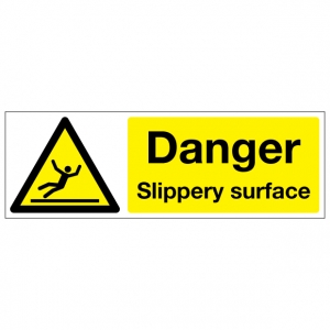 Danger Slippery Surface